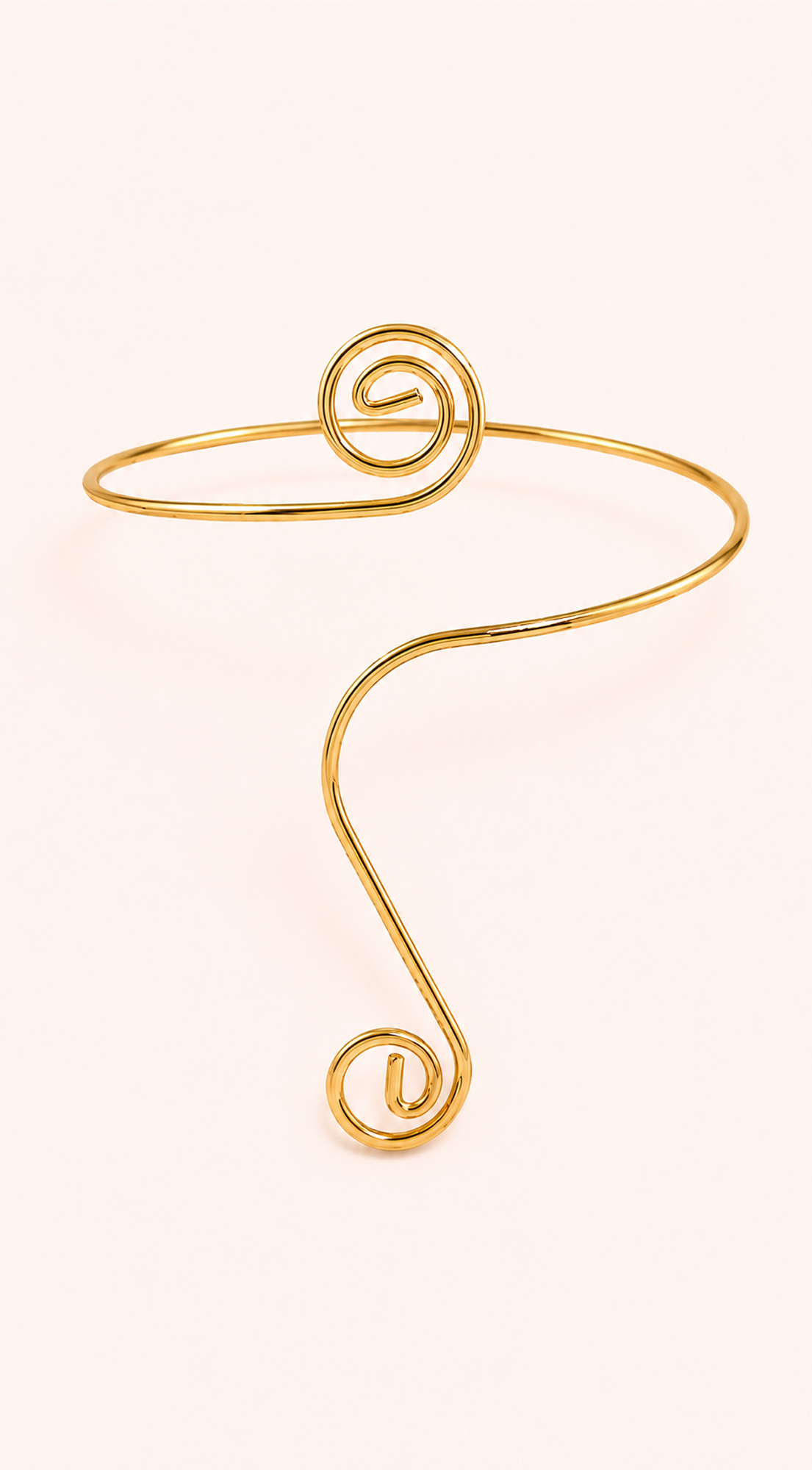 Forever Chic Arm Cuff Bracelet - Gold