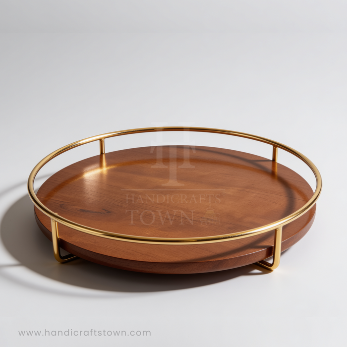Aureo Round Tray