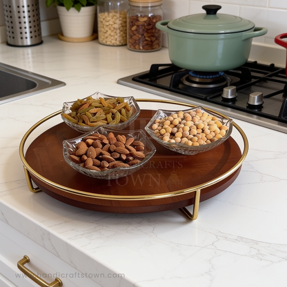 Aureo Round Tray