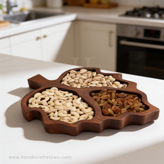 Autumn Leaf Serving Tray