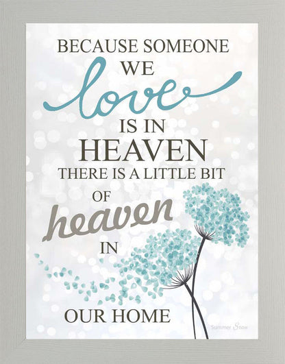 Because Someone We Love is Heaven SS9723 - Summer Snow Art