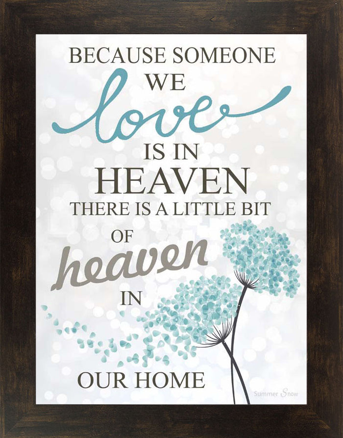 Because Someone We Love is Heaven SS9723 - Summer Snow Art