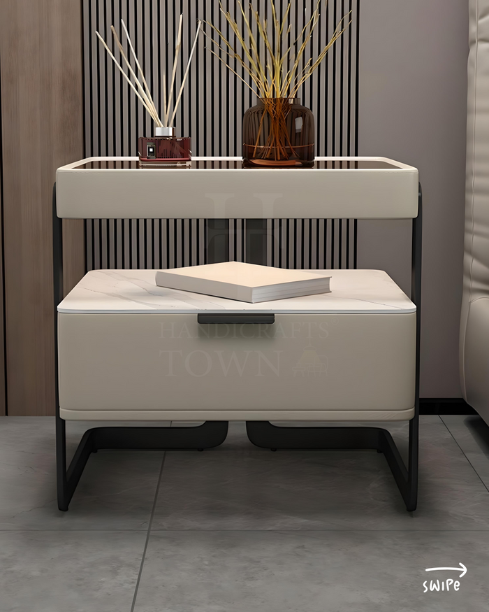 Casa Noir Bedside Table