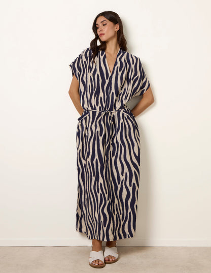 Zebra Print Dress