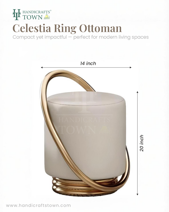Celestia Ring Ottoman