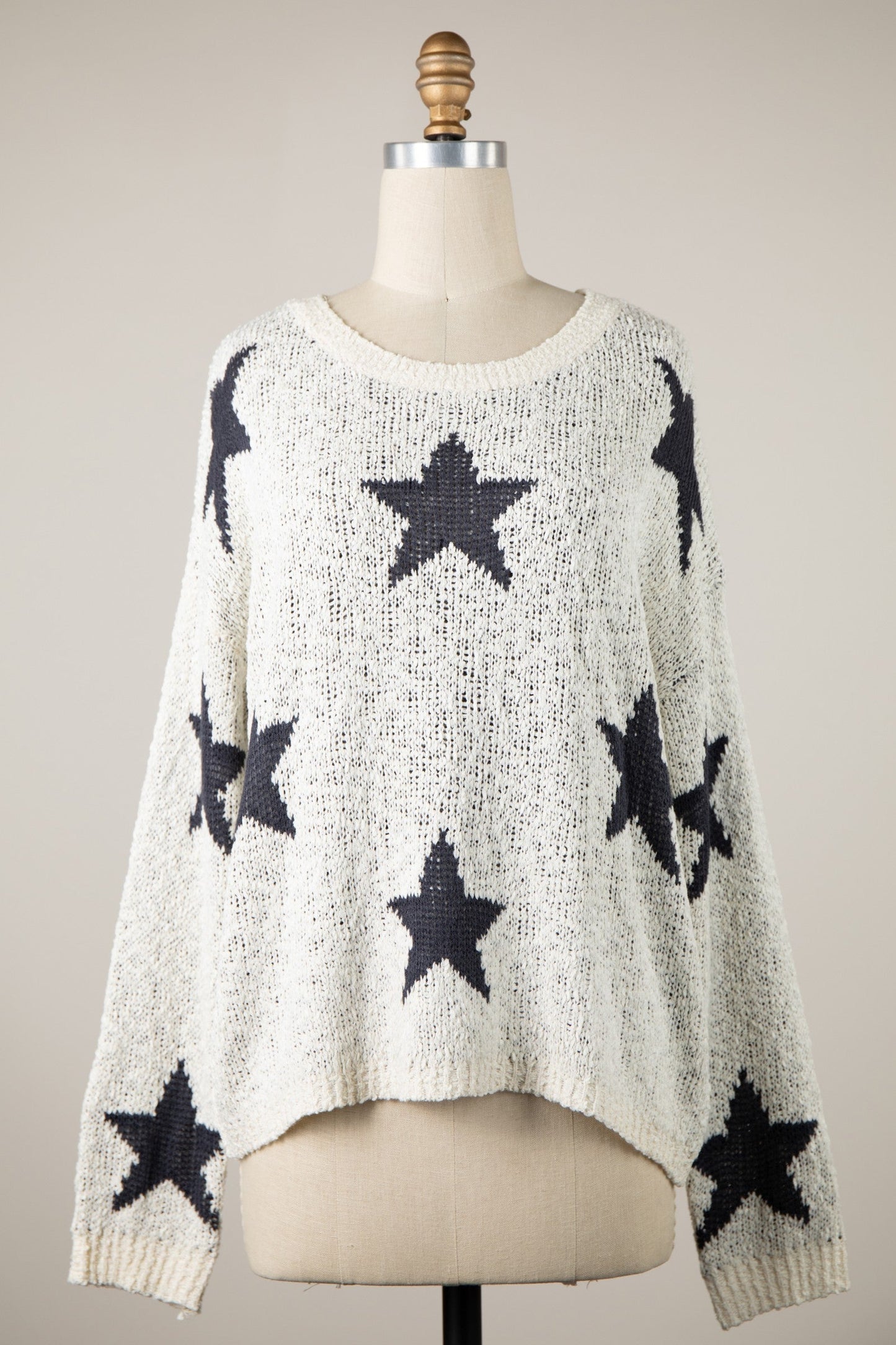 Celestial Ivory Stars Sweater