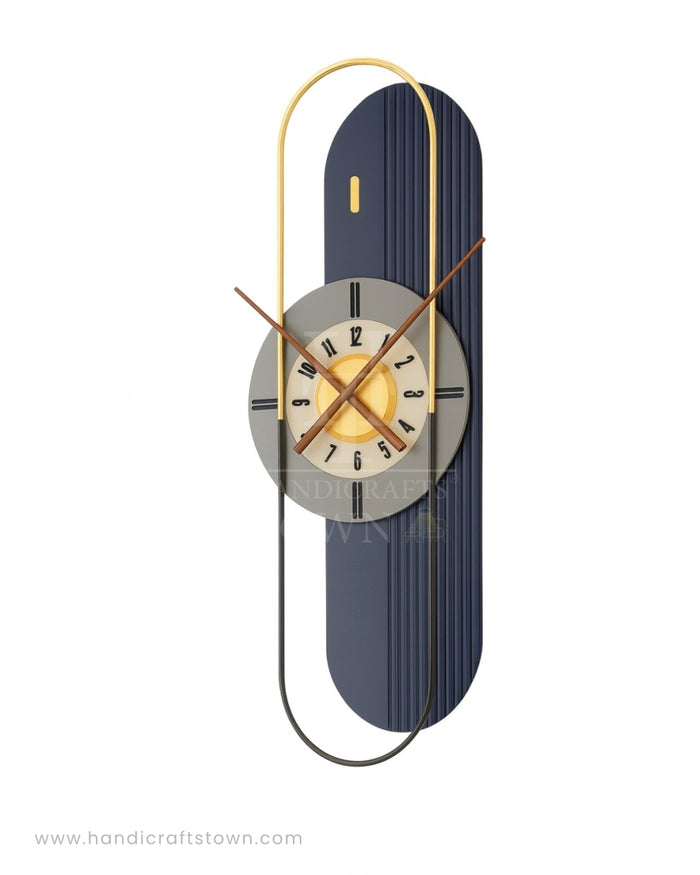 Chrono Wooden Wall Clock