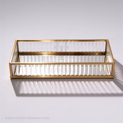 Crystal Rib Vanity Tray
