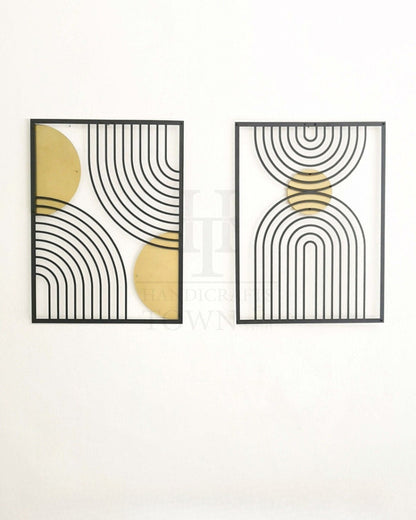 Curva Essence Metal Wall Art