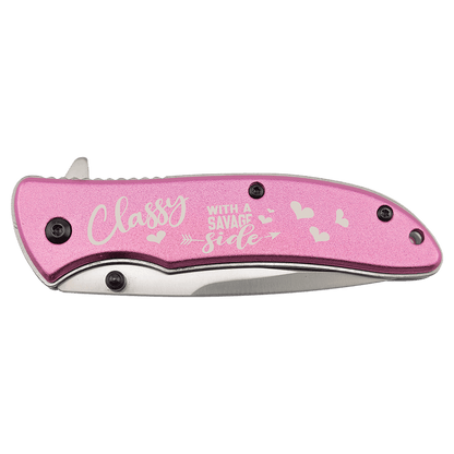 Custom Engraved Folding Pocket Knife