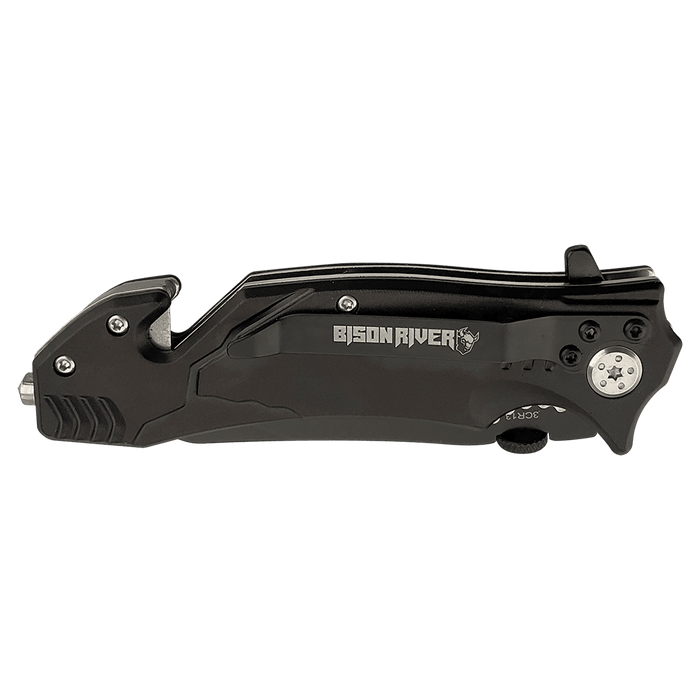 Custom Engraved Rescue Pocket Knife
