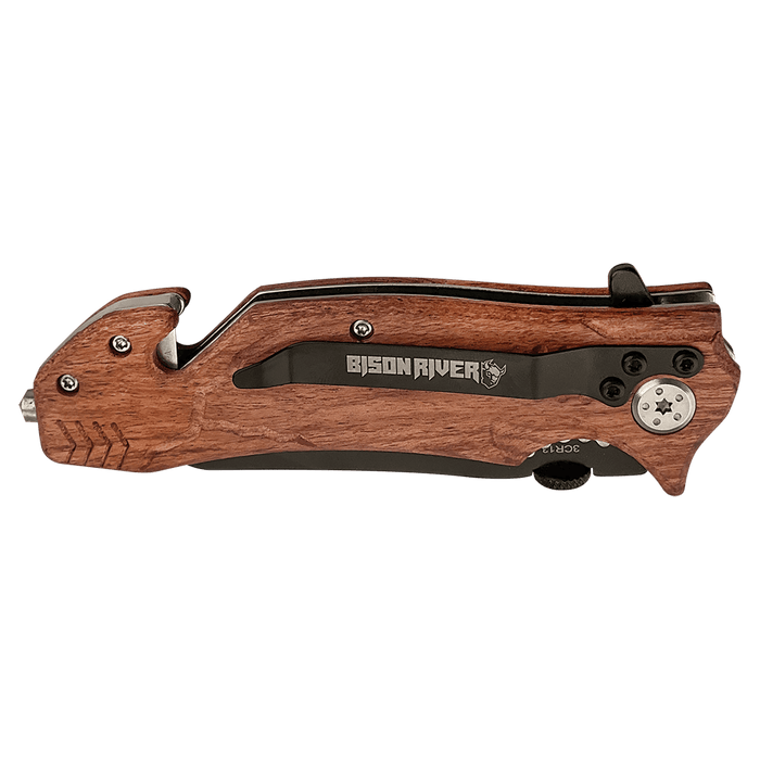 Custom Engraved Rescue Pocket Knife