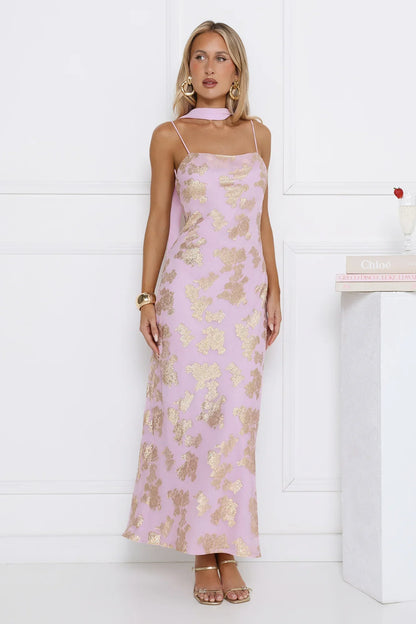 Dreamy Dazzle Maxi Dress Lilac