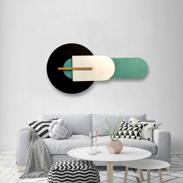 Dynasty Green Metal Wall Art
