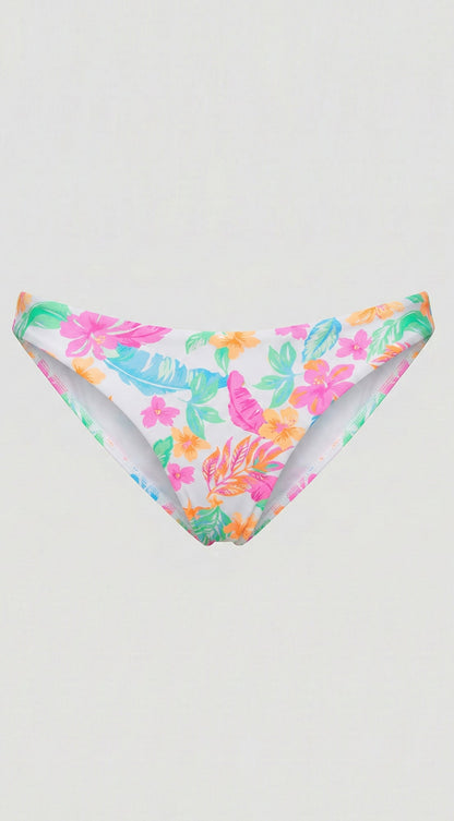 Isolara Tropical Bikini Set - White Multi
