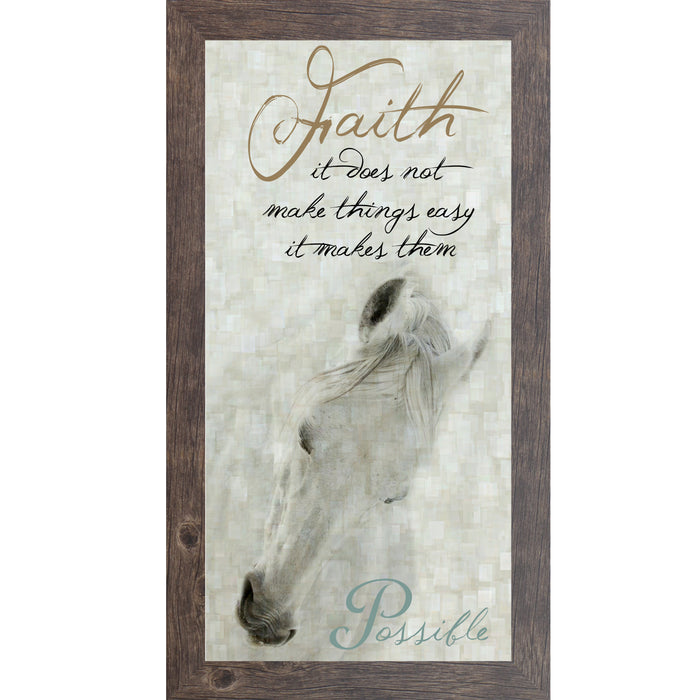 11x20  1" frame / Natural Brown
