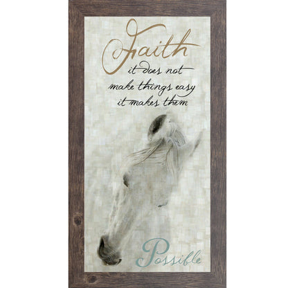 11x20  1" frame / Natural Brown