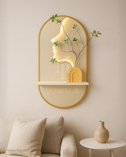 Flora Face Wall Art