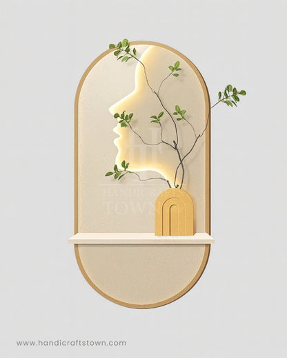 Flora Face Wall Art