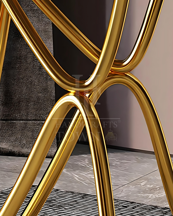 Golden Serve Side Table