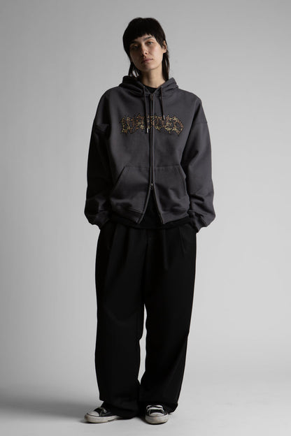 Hoodie Zip Cheetah