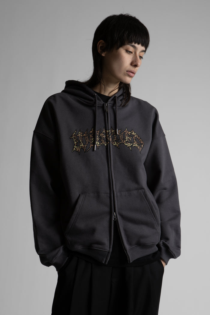 Hoodie Zip Cheetah