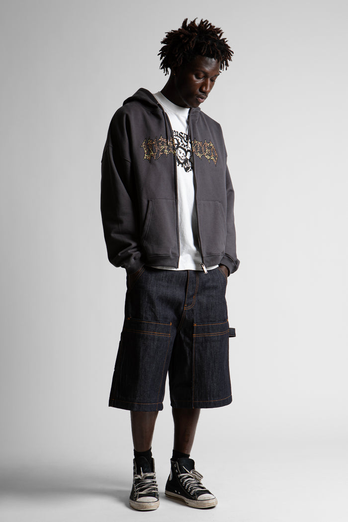 Hoodie Zip Cheetah