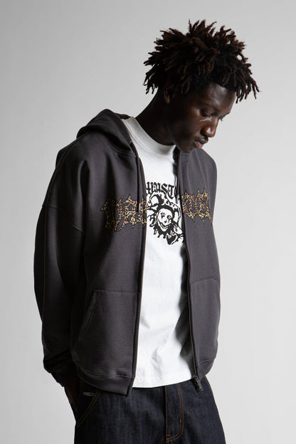 Hoodie Zip Cheetah