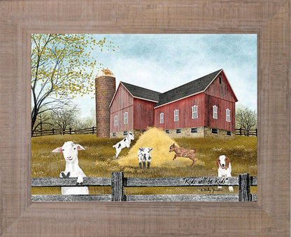 Kids Will be Kids by artist Billy Jacobs BJ1184 - Summer Snow Art