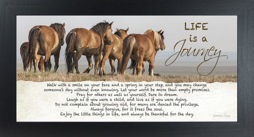 Life is a Journey horse SSW1511 - Summer Snow Art