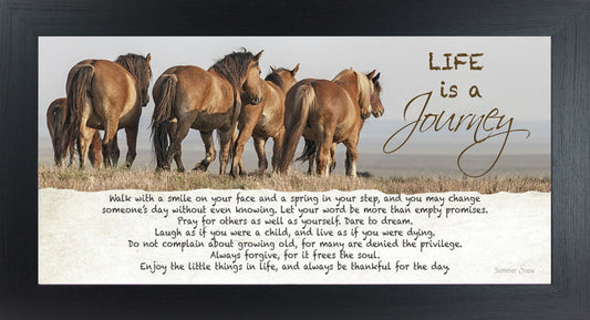Life is a Journey horse SSW1511 - Summer Snow Art