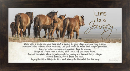 Life is a Journey horse SSW1511 - Summer Snow Art