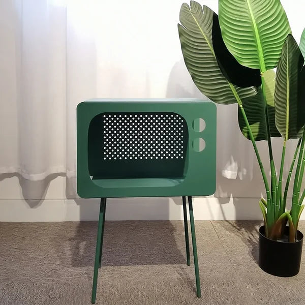 Metal T.V Side table (Green)