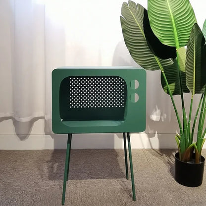 Metal T.V Side table (Green)