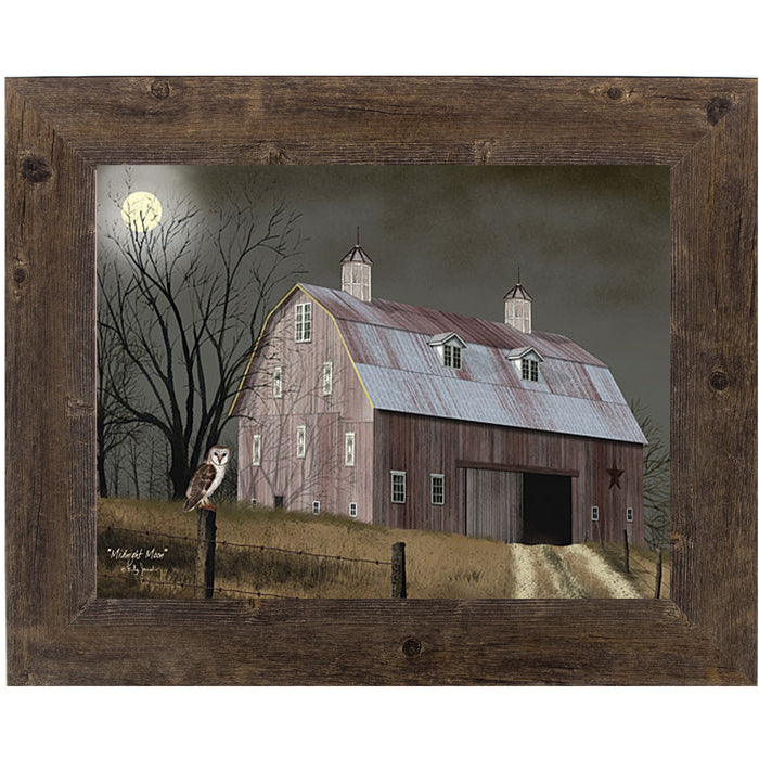 18x14" 1" Frame / Natural Brown