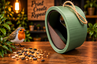 Modern Hanging Bird Feeder