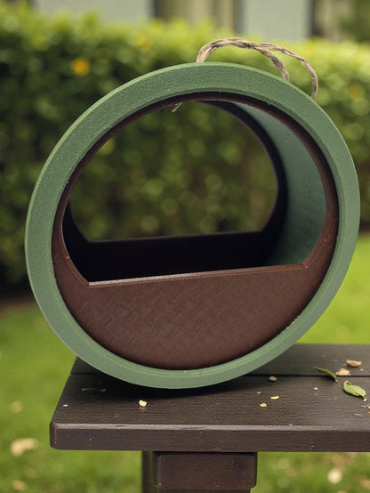 Modern Hanging Bird Feeder