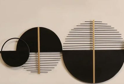 Modern Metal Black Wall Art