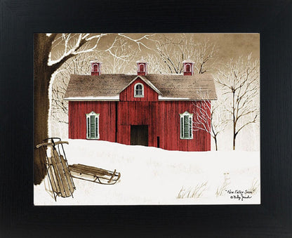 New Fallen Snow Framed Art by Billy Jacobs BJ1024 - Summer Snow Art
