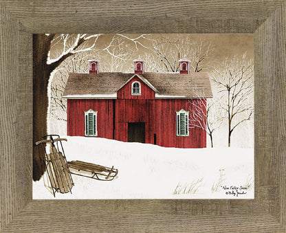 New Fallen Snow Framed Art by Billy Jacobs BJ1024 - Summer Snow Art