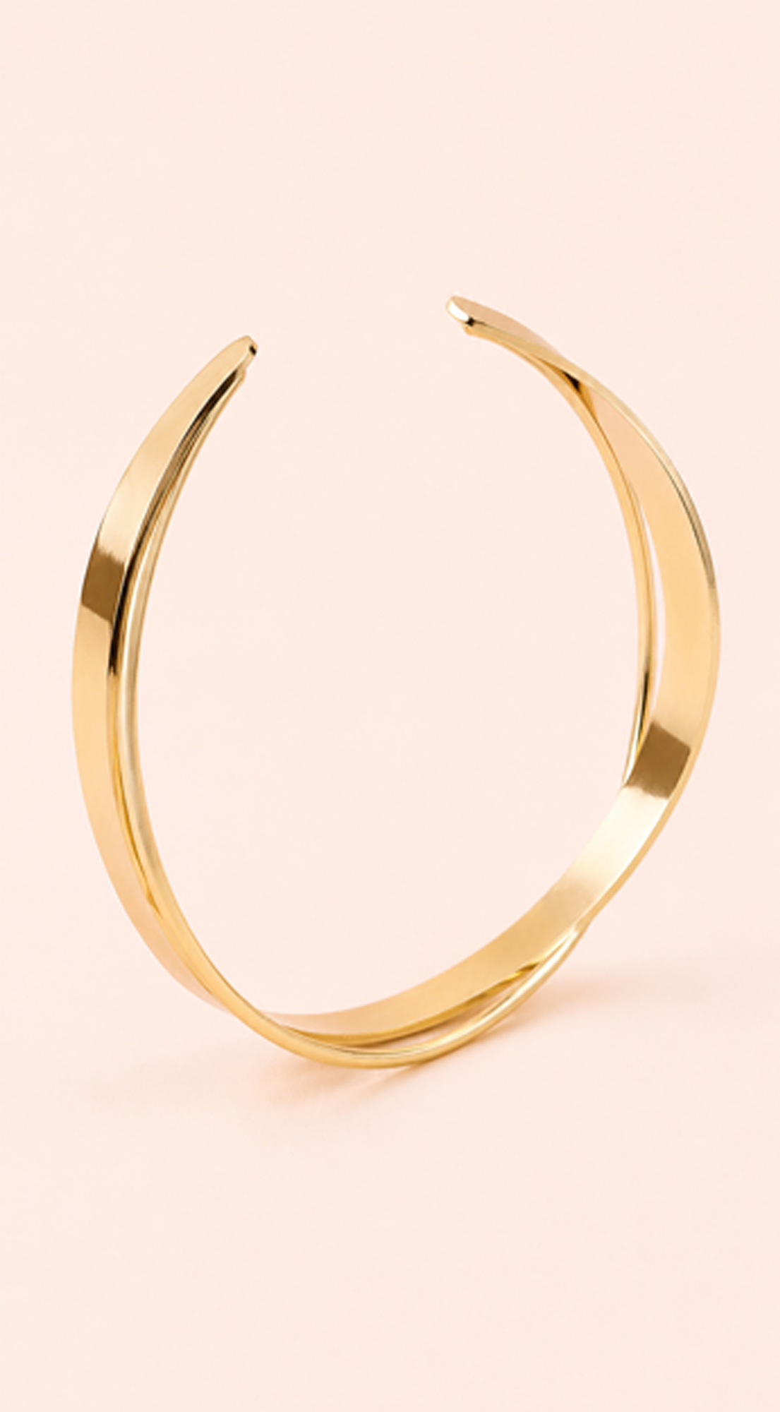 Seema Polished Wrap Arm Cuff Bracelet - Gold