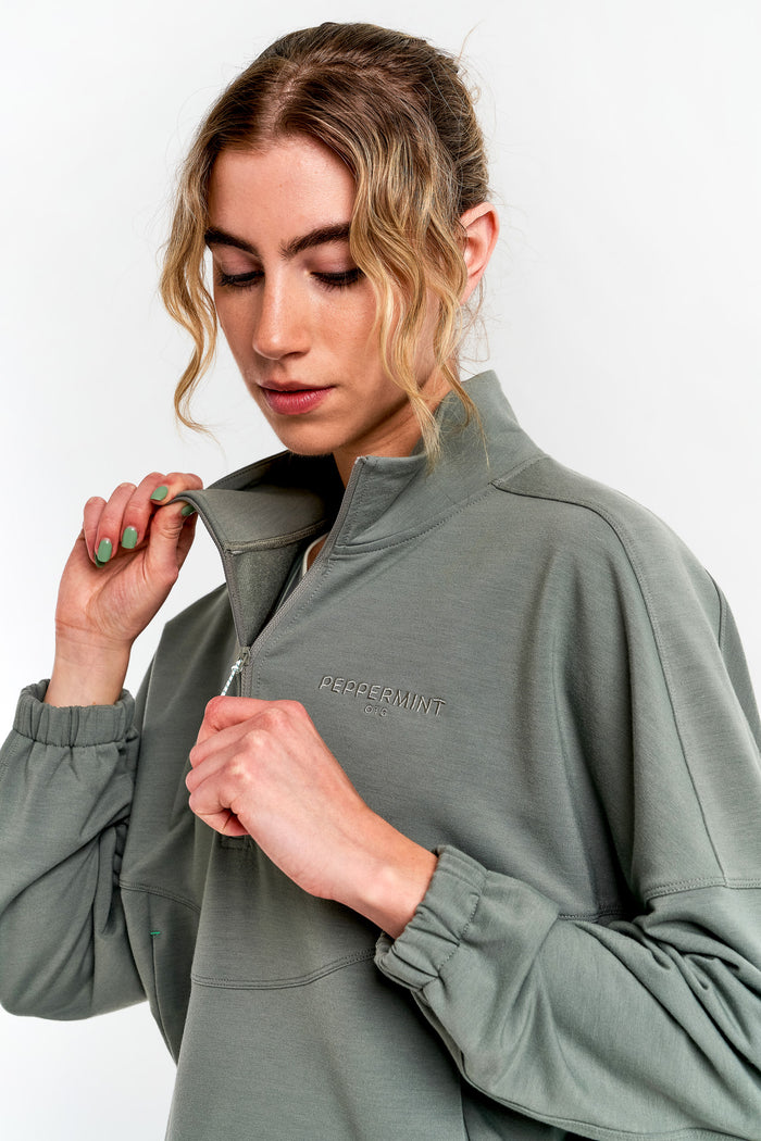 OTB Oversized Half-Zip