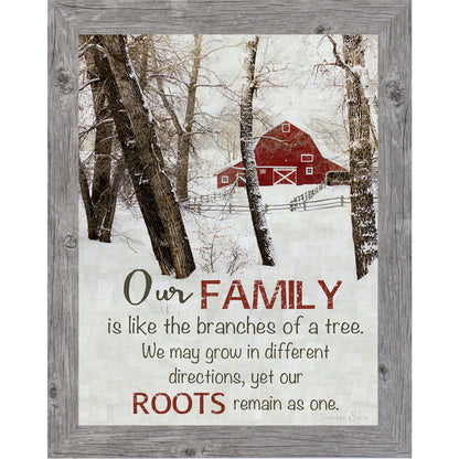 Our Family Barn SS9868 - Summer Snow Art