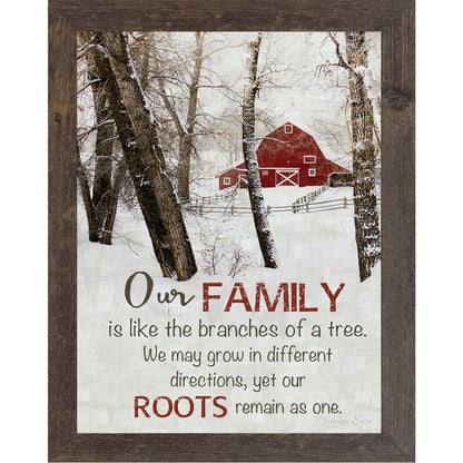 Our Family Barn SS9868 - Summer Snow Art