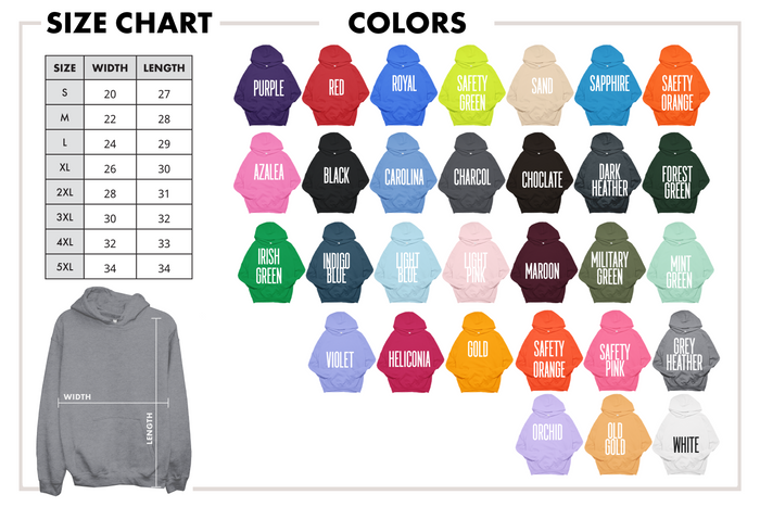 Personalized Hoodie – Custom Text, Photo, or Logo
