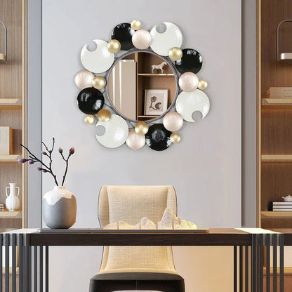 Plateful Pattern Wall Mirror