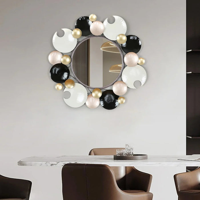 Plateful Pattern Wall Mirror