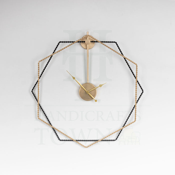Polygonal Wall clock