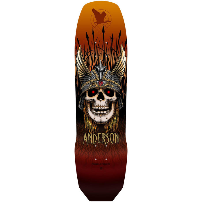 POWELL PERALTA DECK ANDERSON HERON SKULL 8.45"