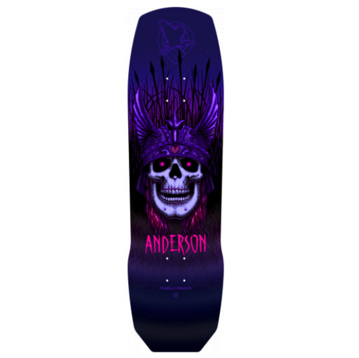 POWELL PERALTA DECK ANDERSON HERON SKULL 8.45"